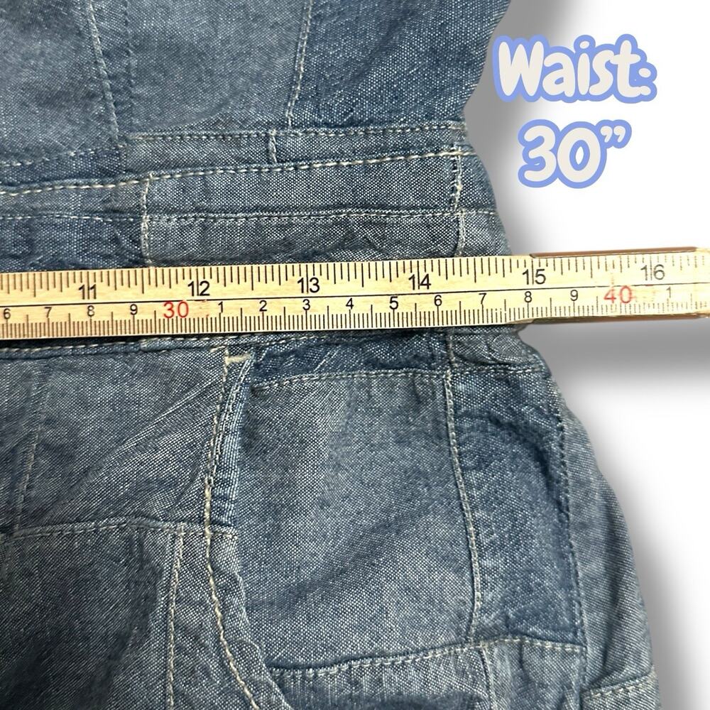 Tommy Hilfiger Denim Patchwork Button Front Dress… - image 8